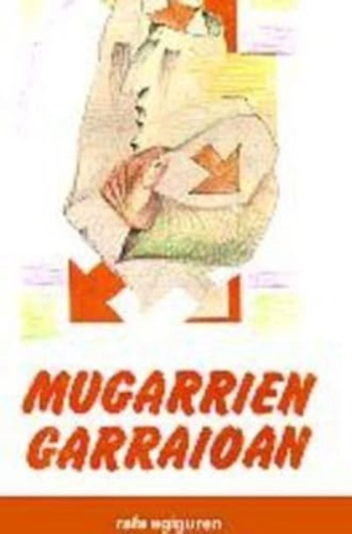 Couverture du livre « MUGARRIEN GARRAIOAN » de Egiguren, R., librairie Les Contes Infusés à Corte