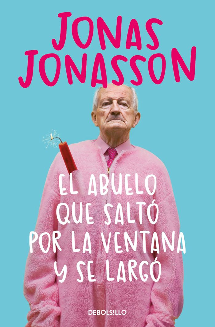 Couverture du livre « EL ABUELO QUE SALTO POR LA VENTANA Y SE LARGO / THE 100-YEAR-OLD MAN WHO CLIMBED OUT THE WINDOW AND », librairie Les Contes Infusés à Corte