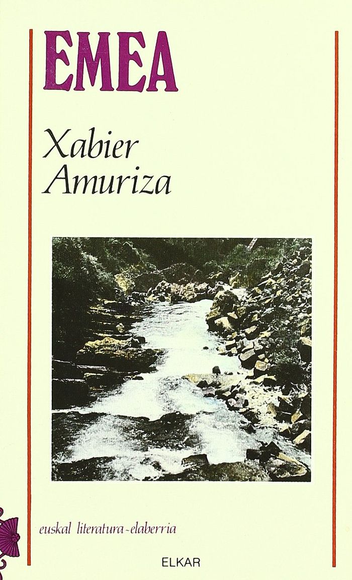 Couverture du livre « EMEA » de Amuriza, Xabier, librairie Les Contes Infusés à Corte