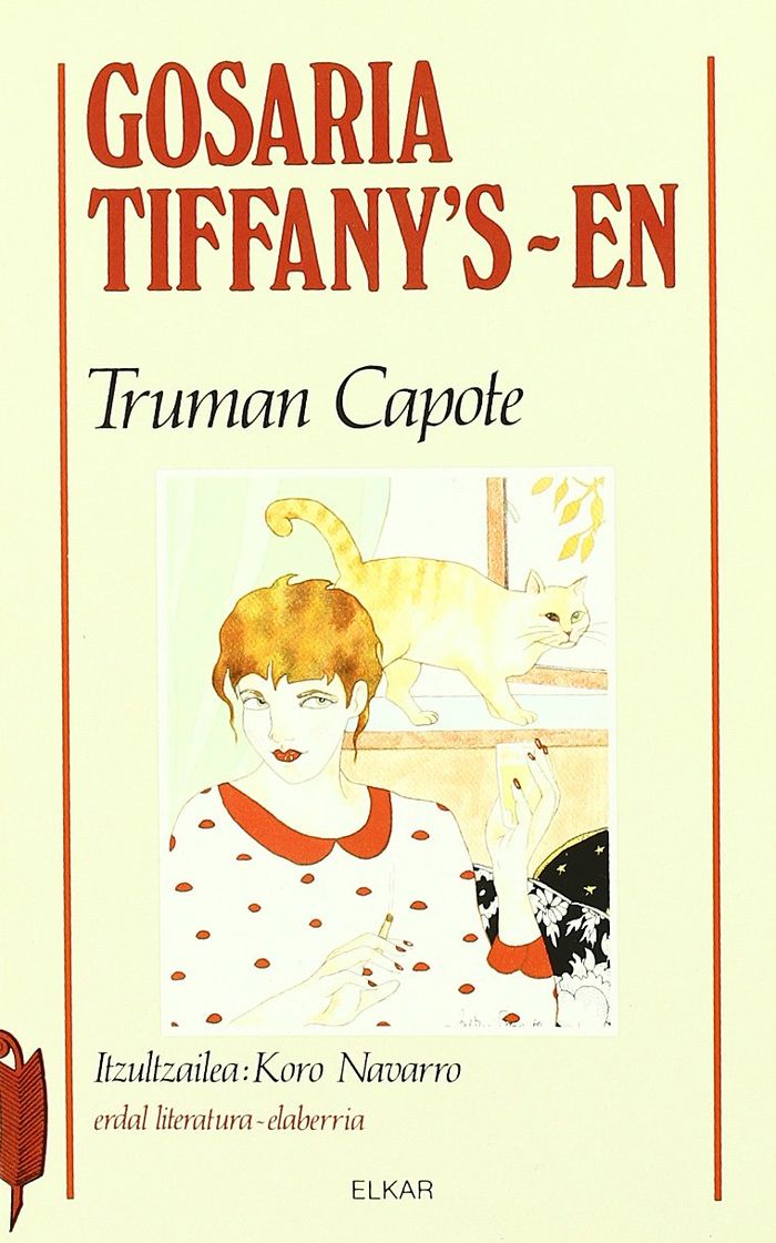 Couverture du livre « GOSARIA TIFFANY'S-EN », librairie Les Contes Infusés à Corte
