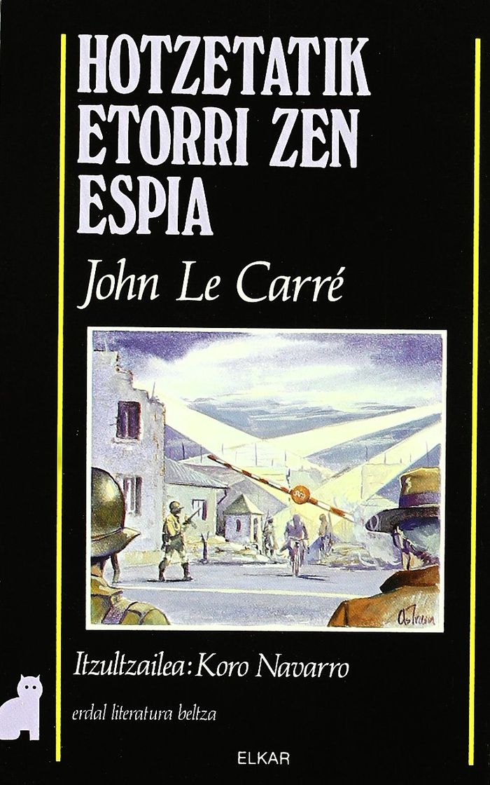 Couverture du livre « HOTZETATIK ETORRI ZEN ESPIA », librairie Les Contes Infusés à Corte