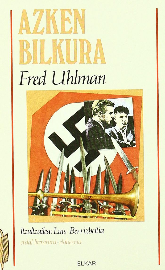 Couverture du livre « AZKEN BILKURA » de Uhlman, Fred, librairie Les Contes Infusés à Corte