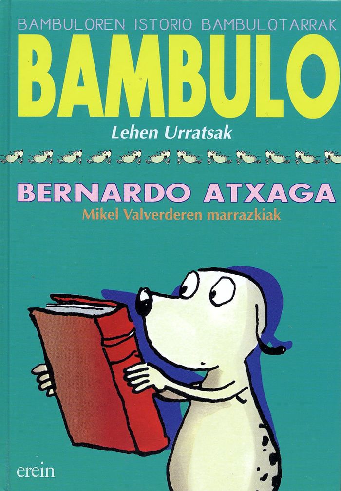 Couverture du livre « BAMBULO - LEHEN URRATSAK » de Atxaga, Bernardo, librairie Les Contes Infusés à Corte