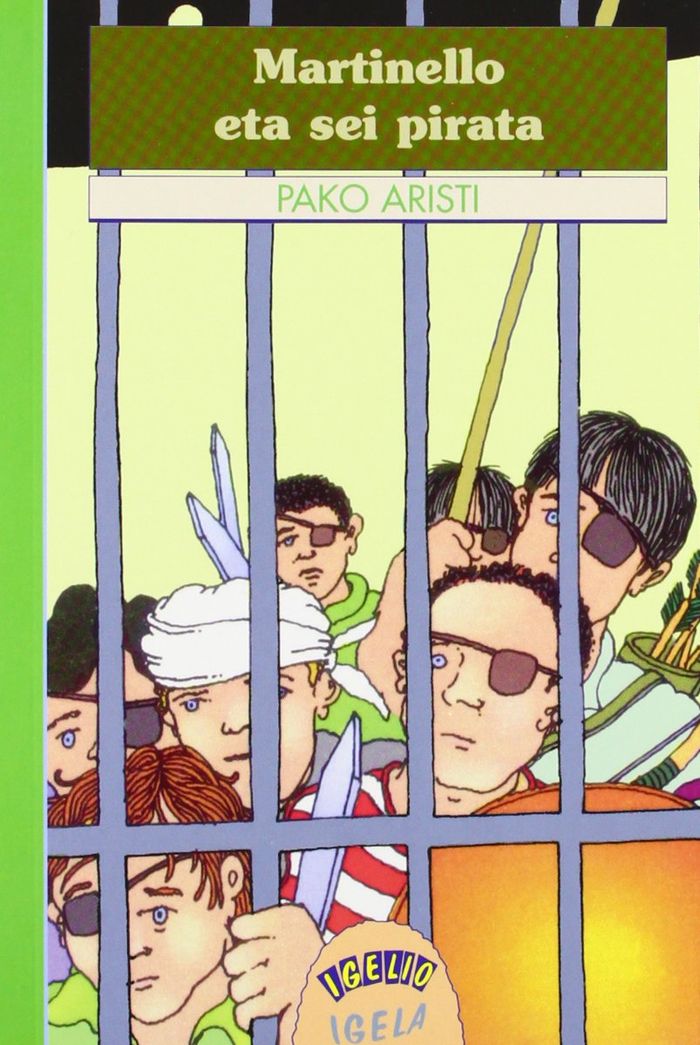 Couverture du livre « MARTINELLO ETA SEI PIRATA » de Aristi, Pako, librairie Les Contes Infusés à Corte