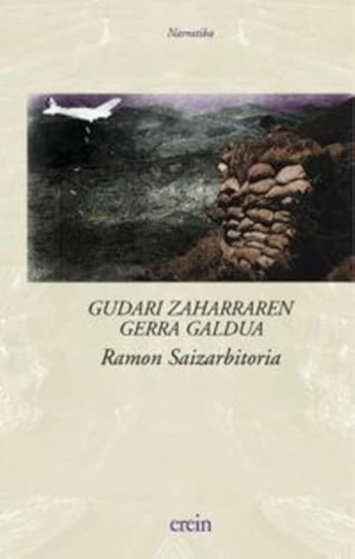 Couverture du livre « GUDARI ZAHARRAREN GERRA GALDUA » de Saizarbitoria, Ramon, librairie Les Contes Infusés à Corte