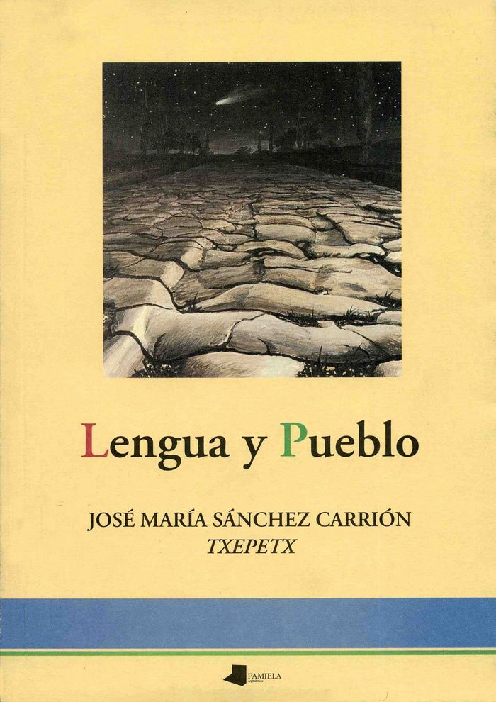 Couverture du livre « LENGUA Y PUEBLO » de Carrion Sanchez, J.M, librairie Les Contes Infusés à Corte