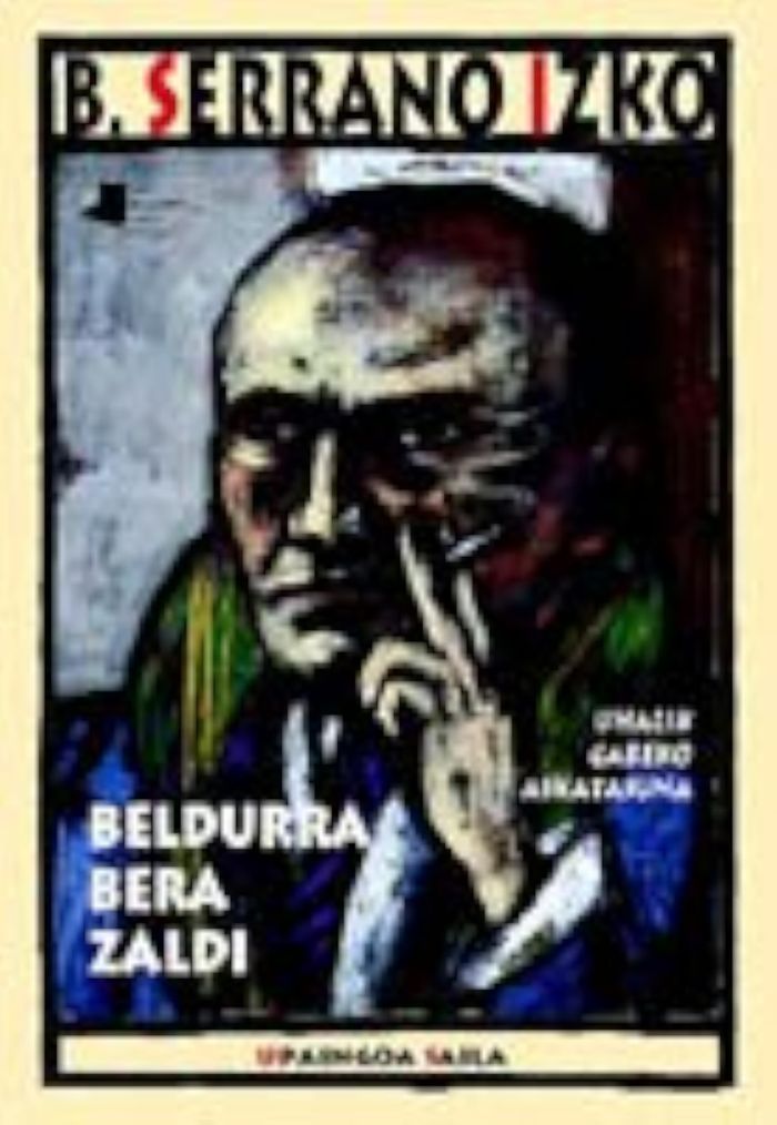 Couverture du livre « BELDURRA BERA ZALDI » de Izko Serrano, Bixent, librairie Les Contes Infusés à Corte