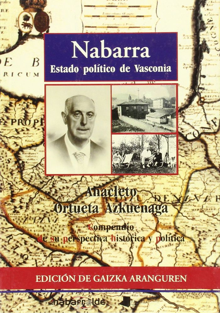 Couverture du livre « NABARRA - ESTADO POLITICO DE VASCONIA », librairie Les Contes Infusés à Corte
