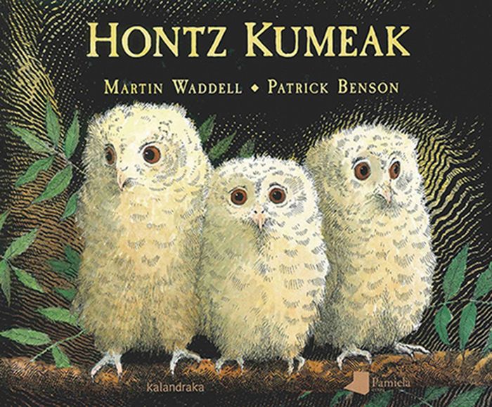 Couverture du livre « HONTZ KUMEAK » de Waddell, Martin, librairie Les Contes Infusés à Corte
