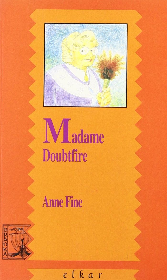 Couverture du livre « MADAME DOUBTFIRE », librairie Les Contes Infusés à Corte