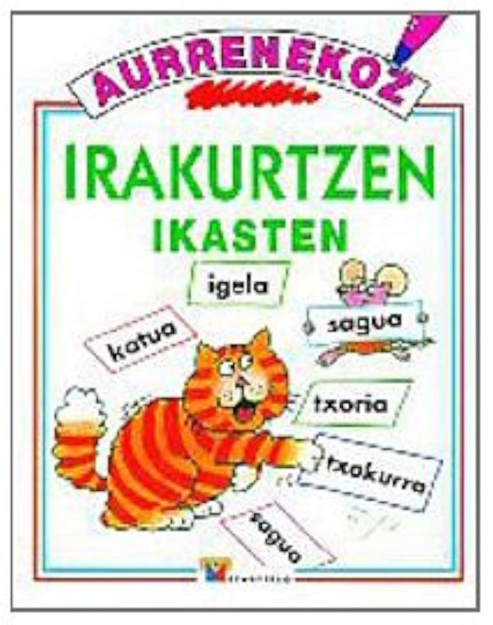 Couverture du livre « IRAKURTZEN IKASTEN - AURRENEKOZ » de Susaeta, librairie Les Contes Infusés à Corte