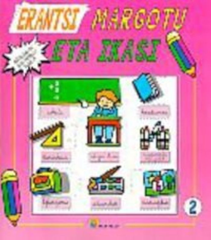 Couverture du livre « ERANTSI,MARGOTU ETA IKASI 2 » de Batzuk, librairie Les Contes Infusés à Corte