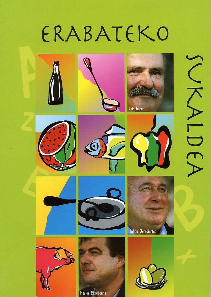 Couverture du livre « ERABATEKO SUKALDEA » de Etxeberria, Hasier, librairie Les Contes Infusés à Corte