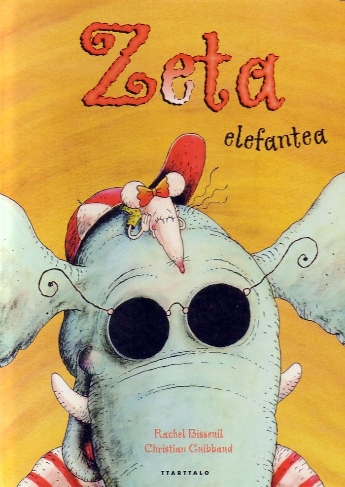 Couverture du livre « ZETA ELEFANTEA » de Bisseuil, Rachel, librairie Les Contes Infusés à Corte