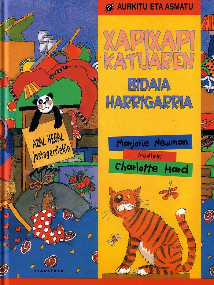 Couverture du livre « XAPIXAPI KATUAREN BIDAI HARRIGARRIA » de Newman, Marjorie, librairie Les Contes Infusés à Corte