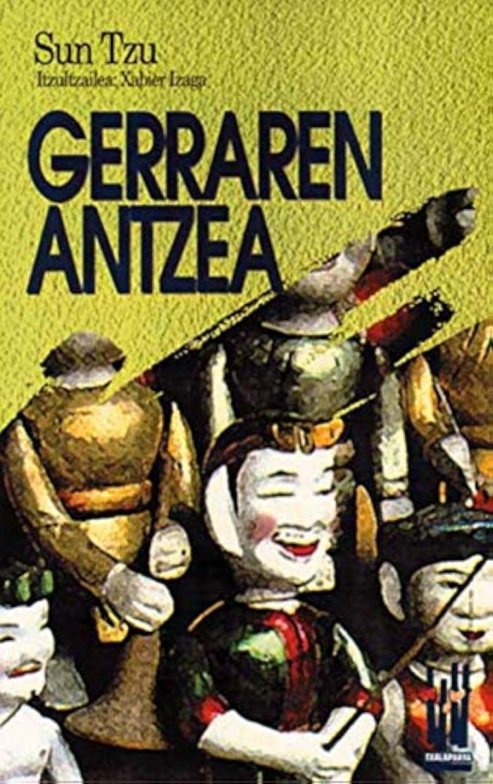 Couverture du livre « GERRAREN ANTZEA », librairie Les Contes Infusés à Corte