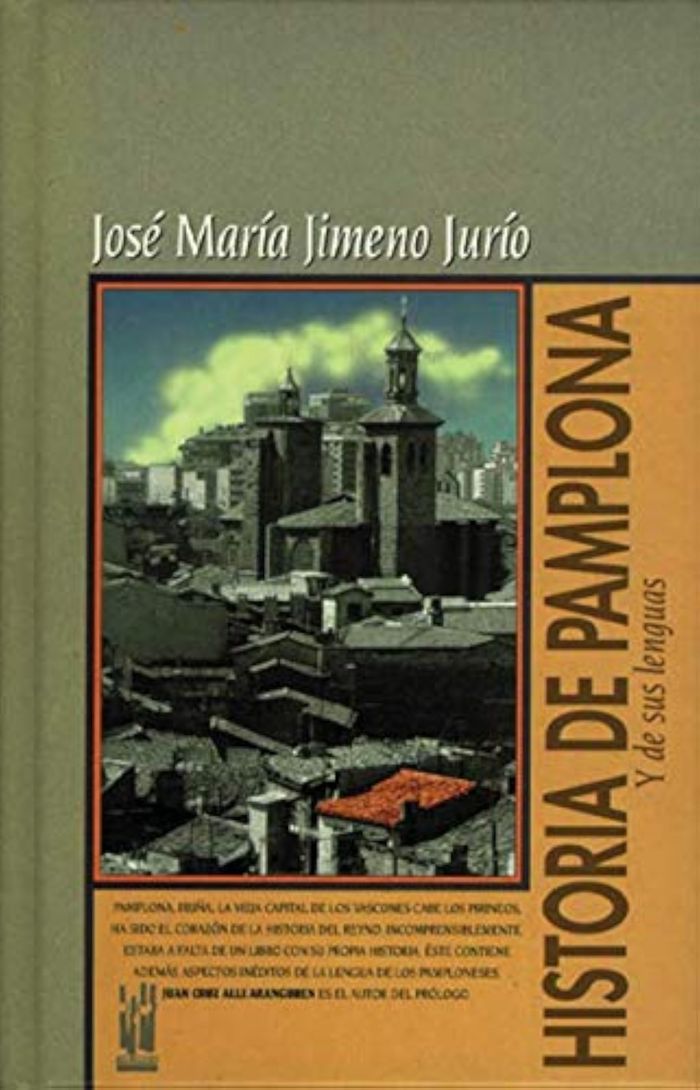 Couverture du livre « HISTORIA DE PAMPLONA Y SUS LENGUAS », librairie Les Contes Infusés à Corte