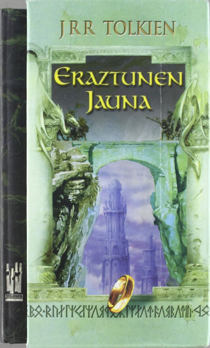Couverture du livre « ERAZTUNEN JAUNA I-II-III » de Tolkien, J.R.R., librairie Les Contes Infusés à Corte