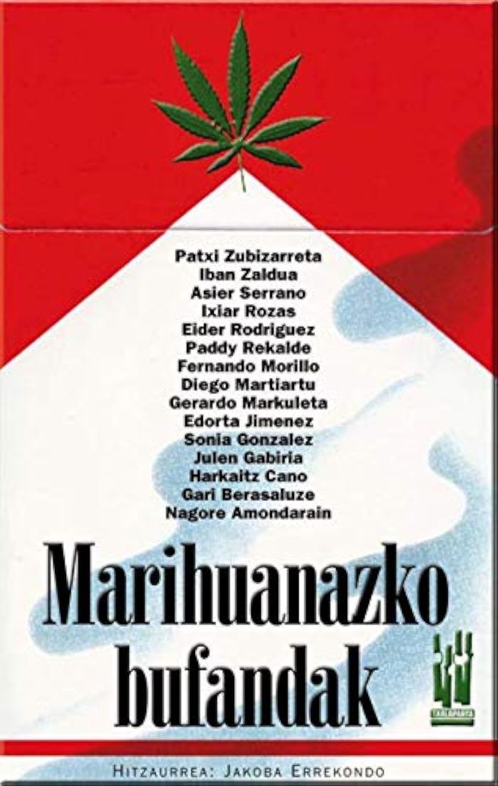 Couverture du livre « MARIHUANAZKO BUFANDAK » de Xxx, librairie Les Contes Infusés à Corte