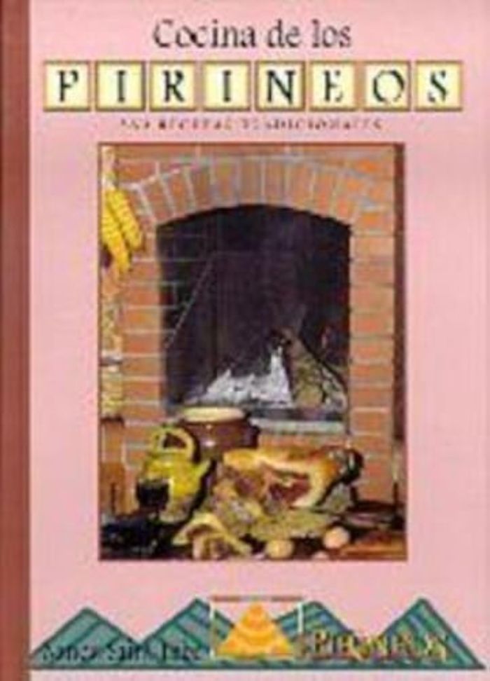 Couverture du livre « COCINA DE LOS PIRINEOS », librairie Les Contes Infusés à Corte