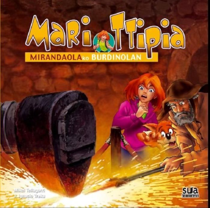 Couverture du livre « MARI TTIPIA - MIRANDAOLAKO BURDINOLAN » de Tellagorri, Mikel, librairie Les Contes Infusés à Corte