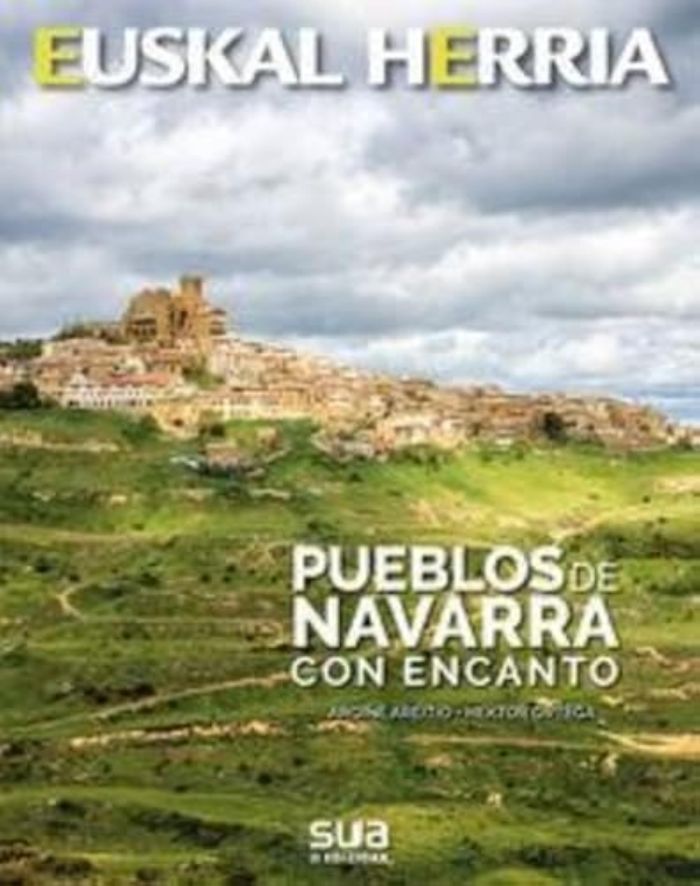 Couverture du livre « PUEBLOS DE NAVARRA CON ENCANTO » de Areitio, Argiye, librairie Les Contes Infusés à Corte