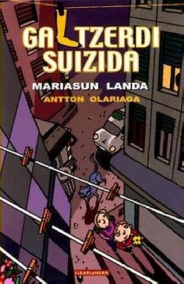 Couverture du livre « GALTZERDI SUIZIDA » de Landa, Mariasun, librairie Les Contes Infusés à Corte