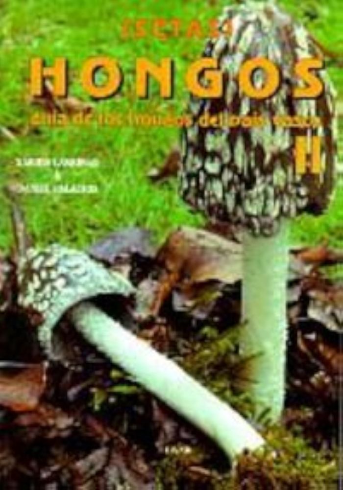 Couverture du livre « HONGOS II - GUIA DE LOS HONGOS DEL PAIS VASCO », librairie Les Contes Infusés à Corte