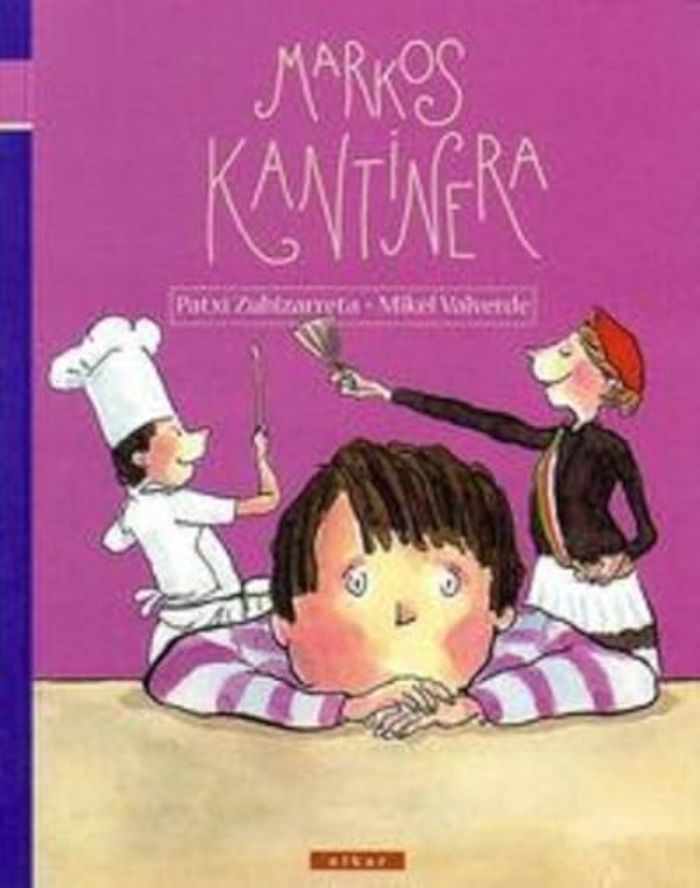 Couverture du livre « MARKOS KANTINERA », librairie Les Contes Infusés à Corte