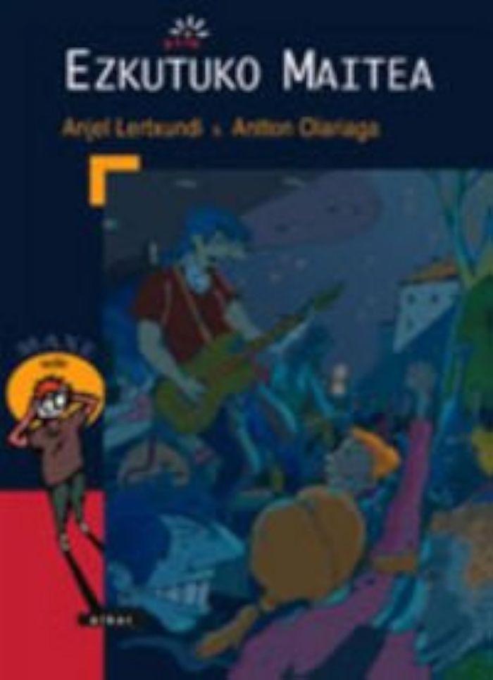 Couverture du livre « EZKUTUKO MAITEA » de Lertxundi, Anjel, librairie Les Contes Infusés à Corte