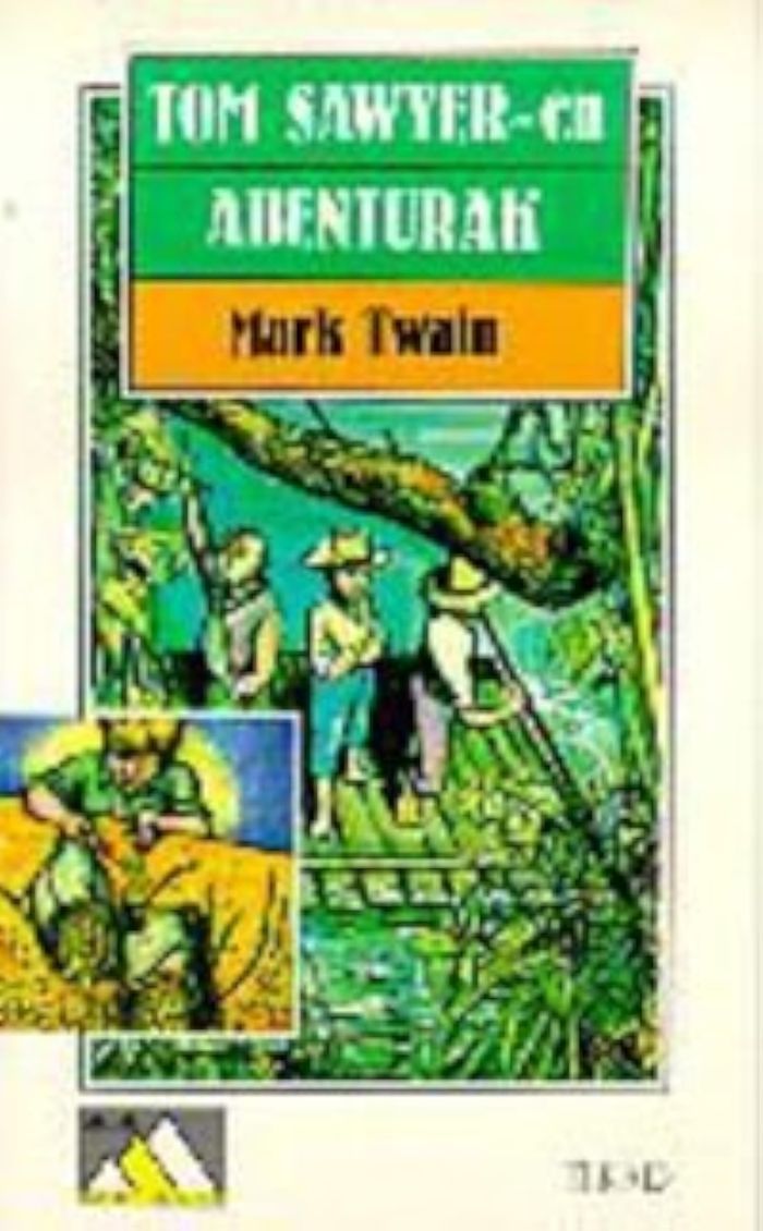 Couverture du livre « TOM SAWYER-EN ABENTURAK », librairie Les Contes Infusés à Corte
