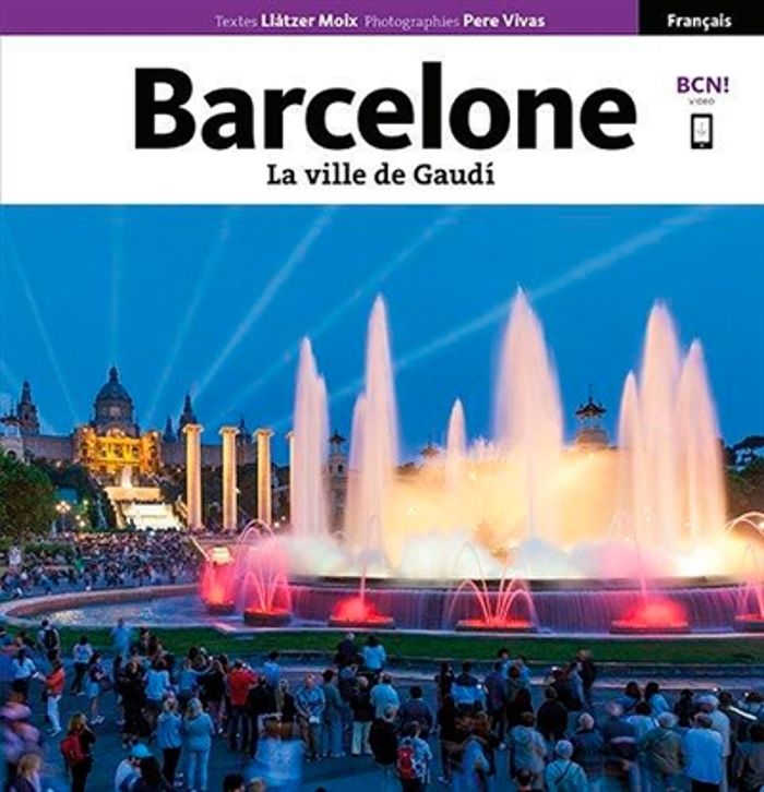 Couverture du livre « BARCELONE, LA VILLE DE GAUDI » de Llatzer Moix, librairie Les Contes Infusés à Corte