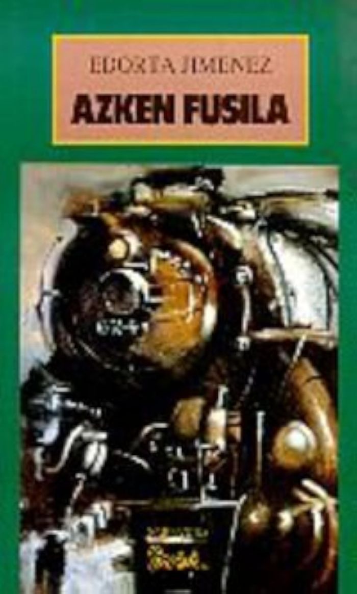 Couverture du livre « AZKEN FUSILA » de Jimenez, Edorta, librairie Les Contes Infusés à Corte