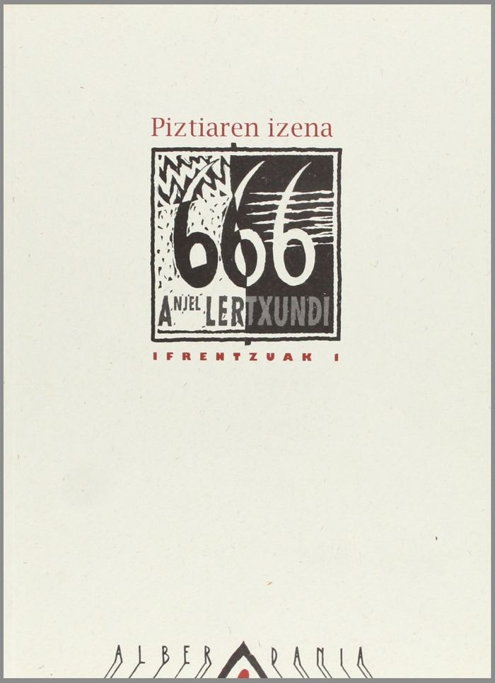 Couverture du livre « PIZTIAREN IZENA » de Lertxundi, Anjel, librairie Les Contes Infusés à Corte