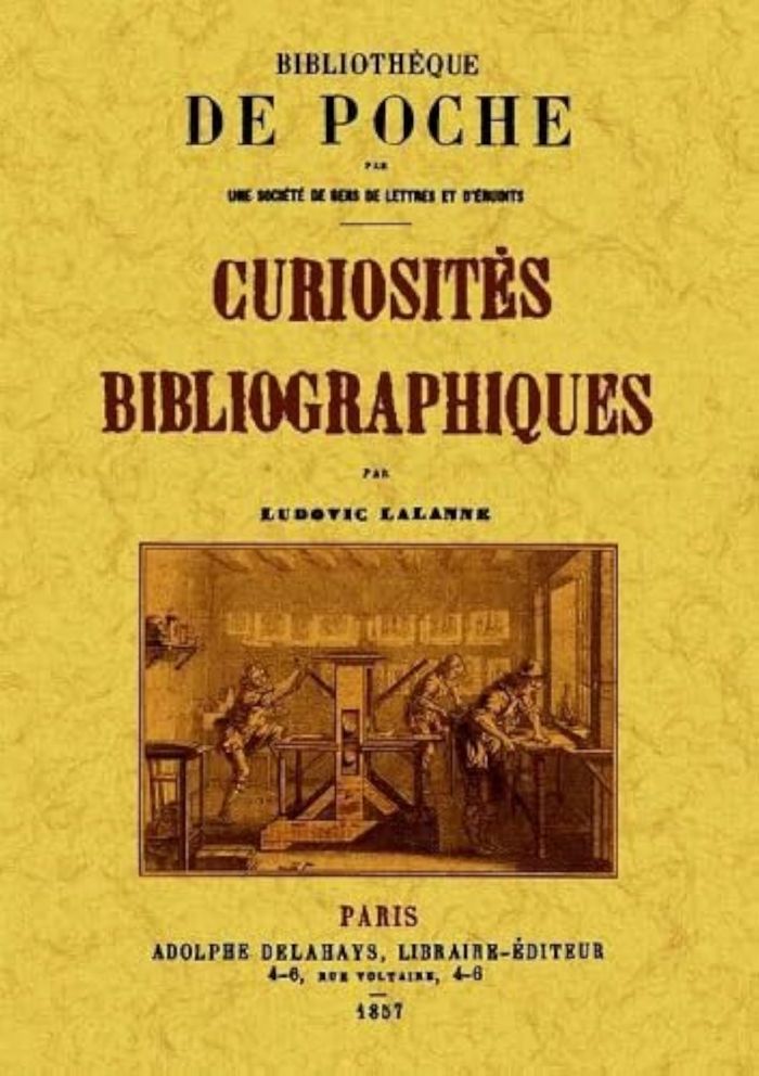 Couverture du livre « CURIOSITES BIBLIOGRAPHIQUES », librairie Les Contes Infusés à Corte