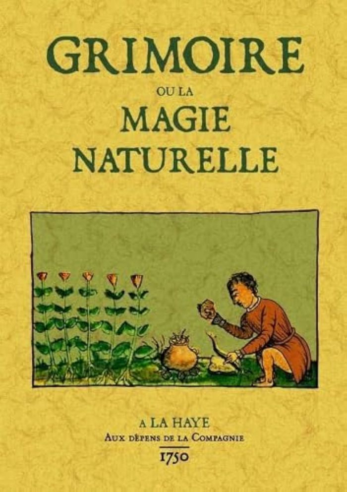Couverture du livre « GRIMOIRE OU LA MAGIE NATURELLE » de S/a, librairie Les Contes Infusés à Corte