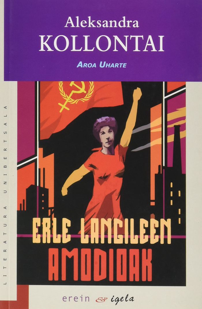 Couverture du livre « ERLE LANGILEEN AMODIOAK » de Kollontai, Aleksandr, librairie Les Contes Infusés à Corte