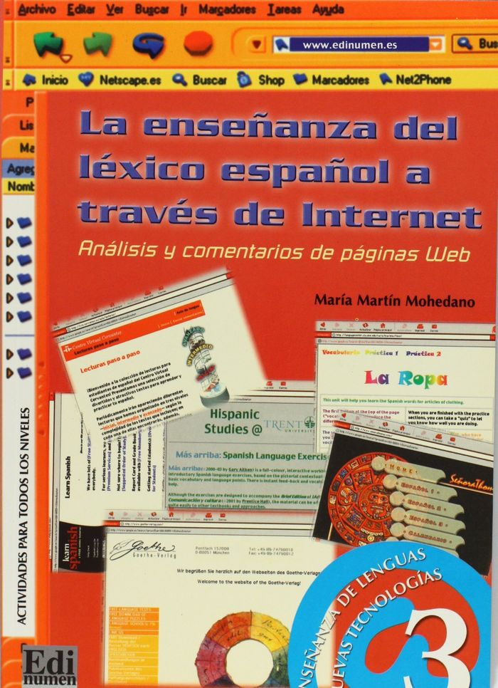 Couverture du livre « LA ENSENANZA DEL LEXICO ESPANOL » de Collectif, librairie Les Contes Infusés à Corte