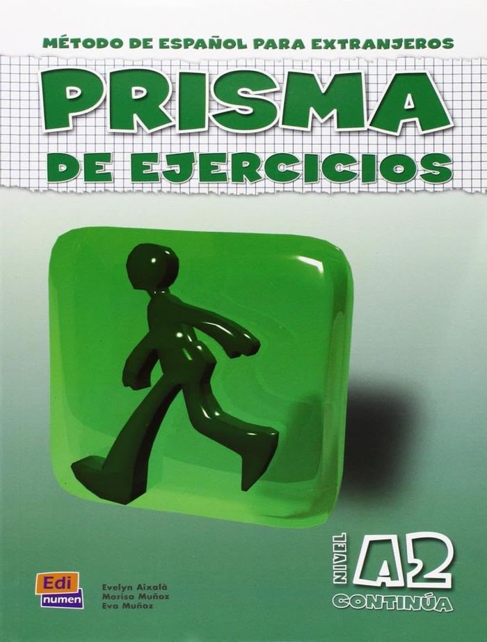 Couverture du livre « PRISMA A2 CONTINUA LIBRO DE EJERCICIOS » de Collectif, librairie Les Contes Infusés à Corte