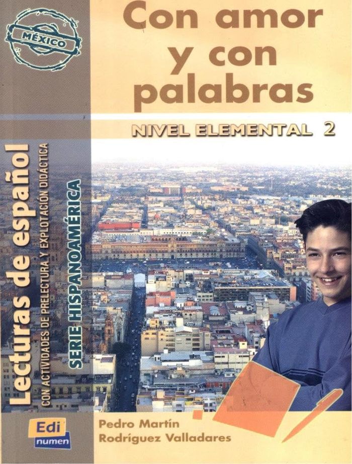 Couverture du livre « CON AMOR Y CON PALABRAS MEXICO » de Collectif, librairie Les Contes Infusés à Corte