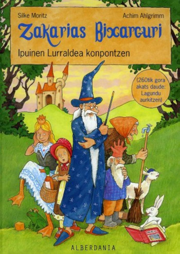 Couverture du livre « ZAKARIAS BIXARGURI » de Moritz, Silke, librairie Les Contes Infusés à Corte