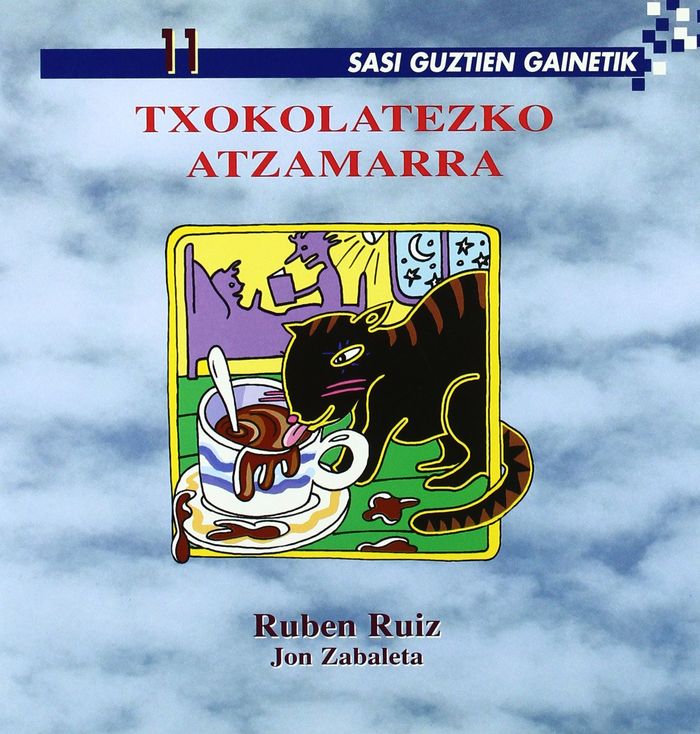 Couverture du livre « TXOKOLATEZKO ATZAMARRA » de Ruiz, Ruben, librairie Les Contes Infusés à Corte