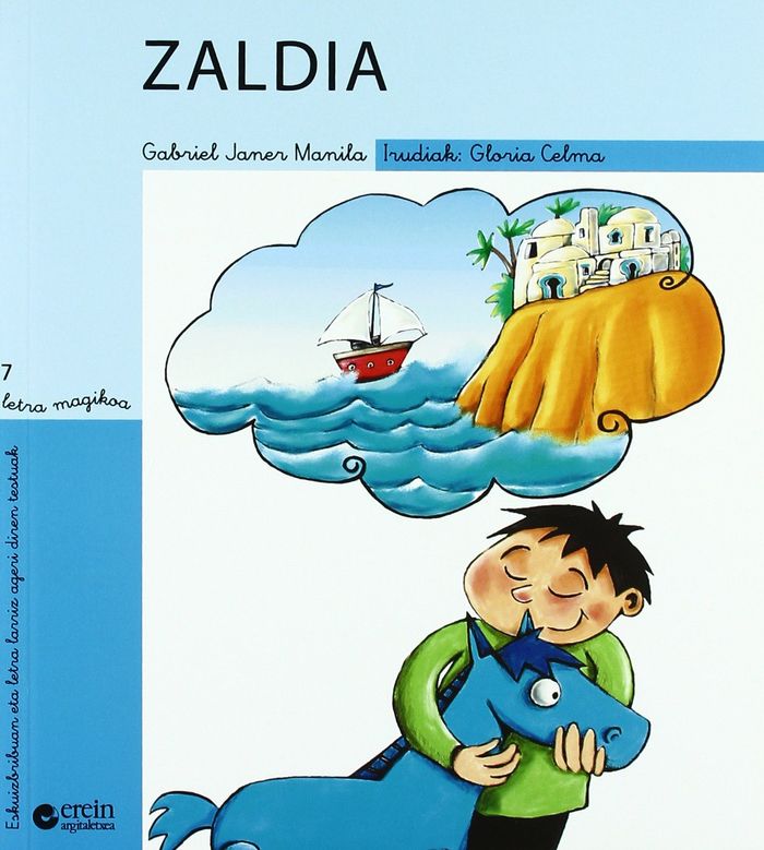 Couverture du livre « ZALDIA » de Manila Janer, Gabrie, librairie Les Contes Infusés à Corte