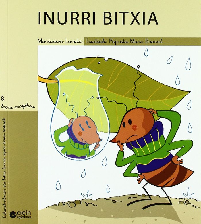 Couverture du livre « INURRI BITXIA » de Landa, Mariasun, librairie Les Contes Infusés à Corte