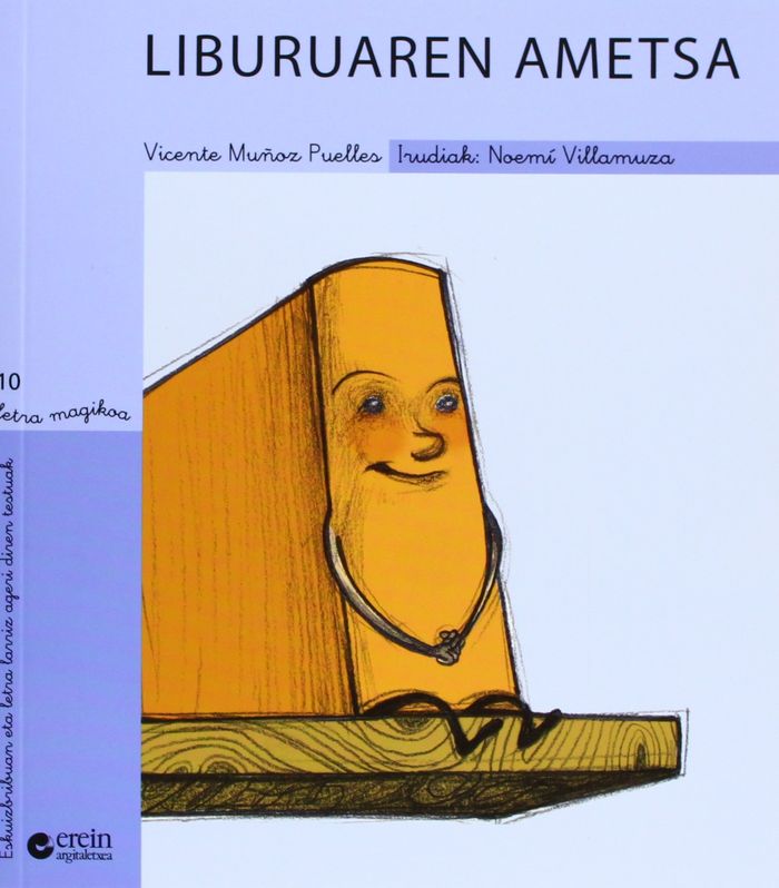 Couverture du livre « LIBURUAREN AMETSA » de Puelles Muyoz, Vicen, librairie Les Contes Infusés à Corte