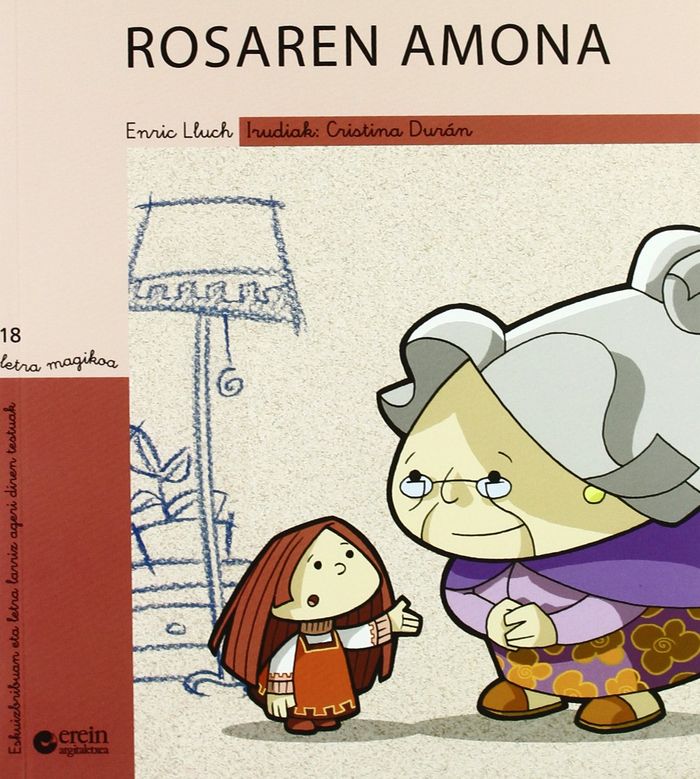 Couverture du livre « ROSAREN AMONA » de Lluch, Enric, librairie Les Contes Infusés à Corte