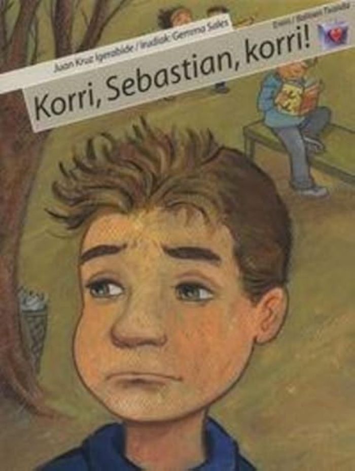 Couverture du livre « KORRI, SEBASTIAN, KORRI! », librairie Les Contes Infusés à Corte