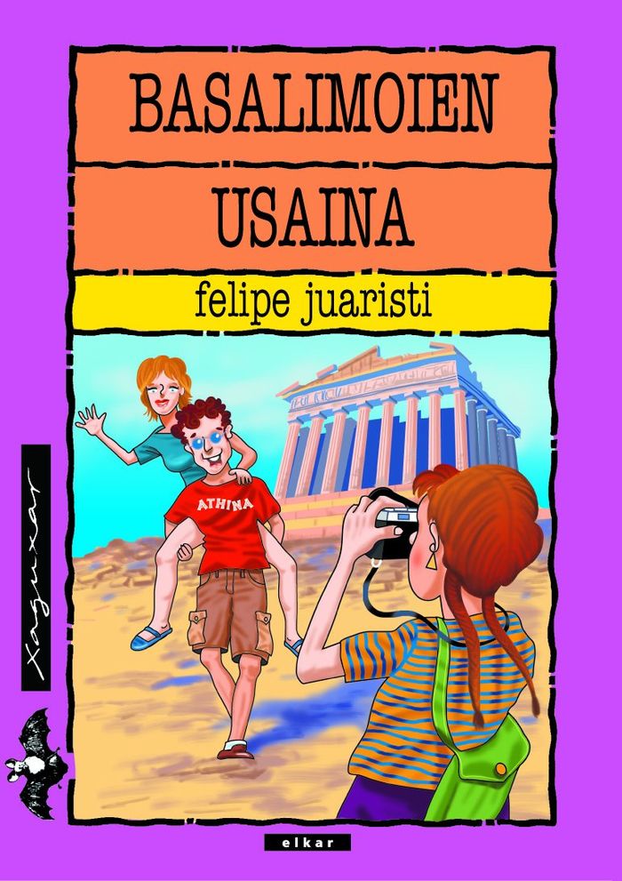 Couverture du livre « BASALIMOIEN USAINA » de Juaristi, Felipe, librairie Les Contes Infusés à Corte