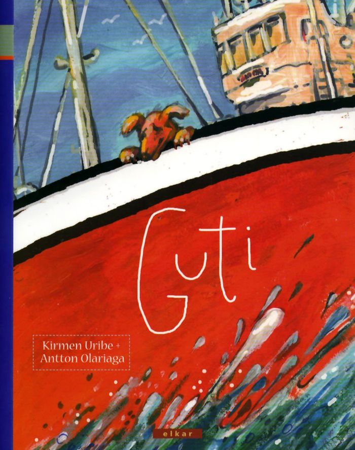 Couverture du livre « GUTI » de Uribe, Kirmen, librairie Les Contes Infusés à Corte