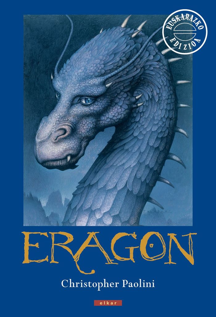 Couverture du livre « ERAGON » de Paolini, Christopher, librairie Les Contes Infusés à Corte